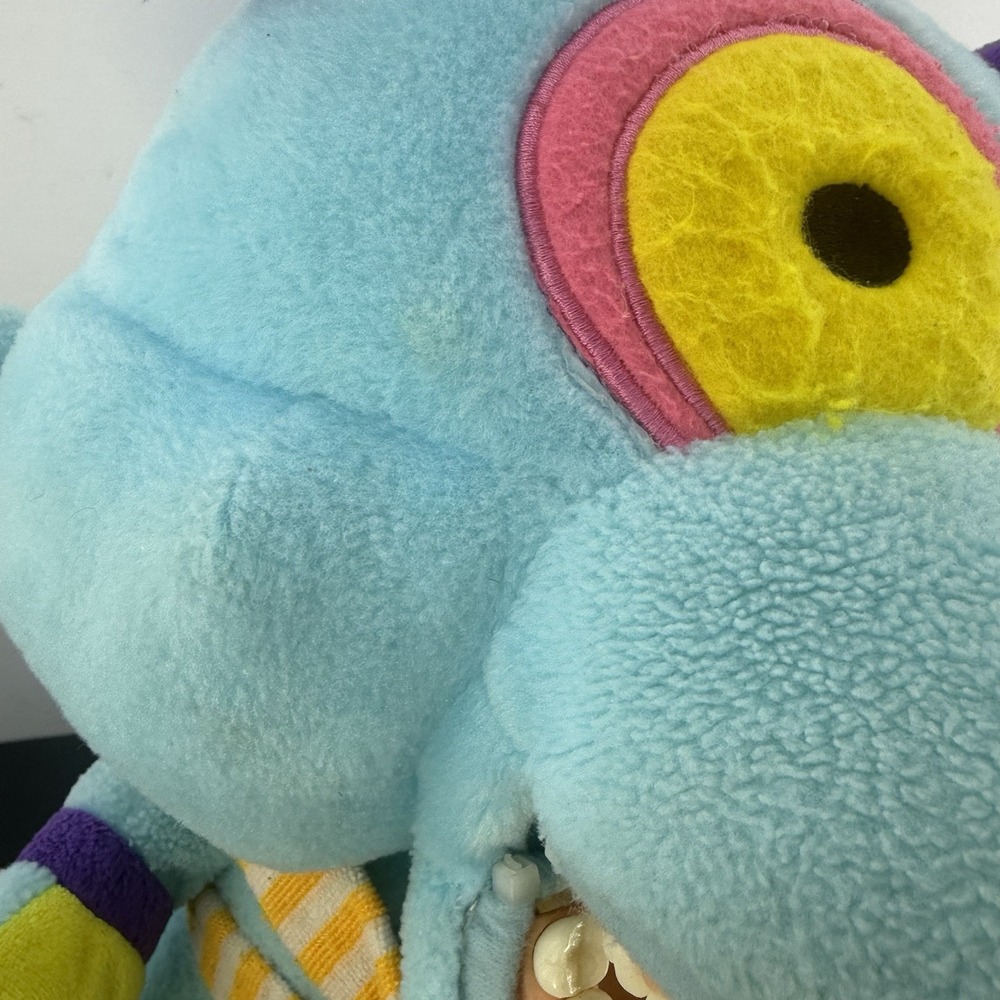 Dental Teaching Puppet Plush Cyclops Alien Monster Tooth Brushing Education Aid - Picture 2 of 11